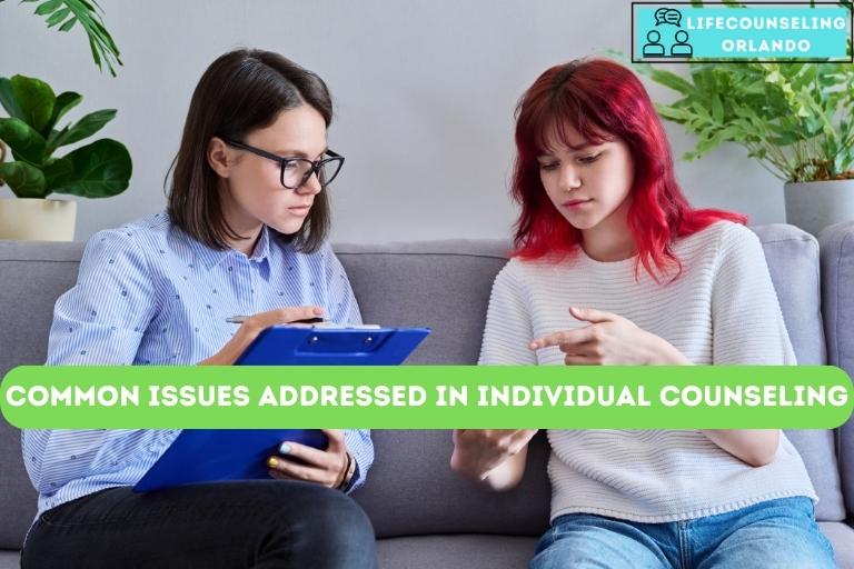 Common Issues Addressed in Individual Counseling